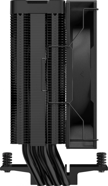 Устройство охлаждения(кулер) Deepcool AG400 Digital BK Soc-AM5/AM4/1200/1700/1851 черный 4-pin 31.6dB Al+Cu LCD 220W 636gr Ret (R-AG400-BKNDMN-G-2)