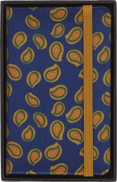 Блокнот Moleskine LE PRESCIOUS & ETHICAL SILK XS 65х105мм 160стр. нелинованный подар.кор. синий