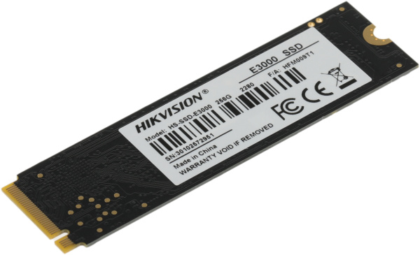 Накопитель SSD Hikvision PCIe 3.0 x4 256GB HS-SSD-E3000/256G HS-SSD-E3000/256G Hiksemi E3000 M.2 2280