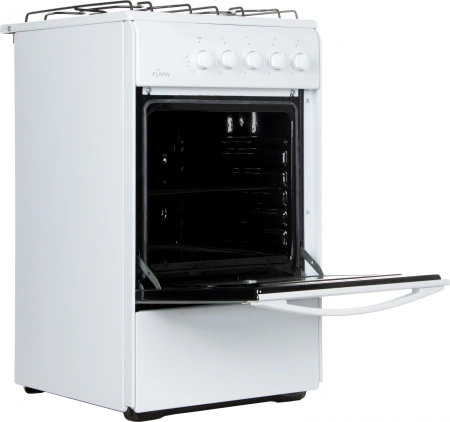 Плита Газовая Flama RG 24019 W белый реш.сталь