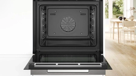 Духовой шкаф Электрический Bosch Serie 8 HBG7361B1 черный