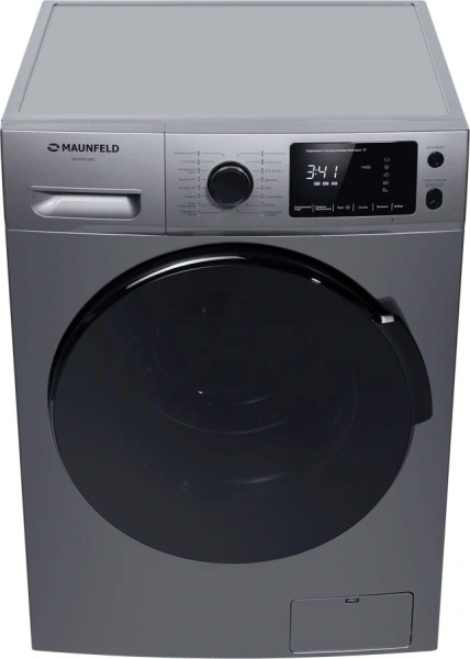 Стиральная машина Maunfeld MFWM149S класс: A+++ загр.фронтальная макс.:9кг серебристый инвертер