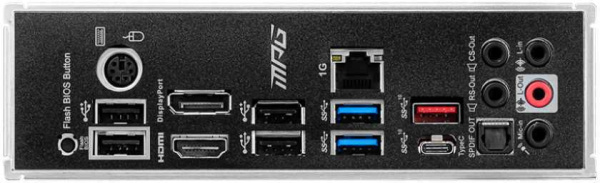 Материнская плата MSI MPG B550 GAMING PLUS Soc-AM4 AMD B550 4xDDR4 ATX AC`97 8ch(7.1) GbLAN RAID+HDMI+DP