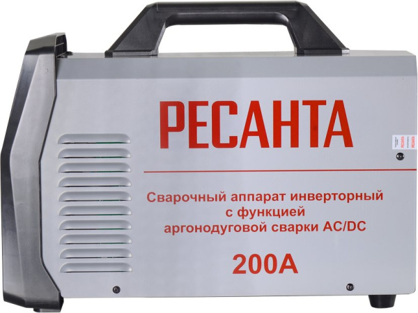 Сварочный аппарат Ресанта САИ-200АД (AC/DC) инвертор ММА DC/TIG