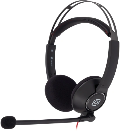 Наушники с микрофоном Оклик HS-L905 черный накладные (1978702)