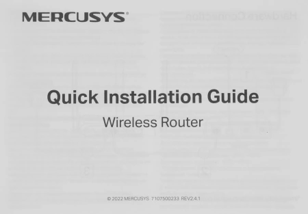 Роутер беспроводной Mercusys MR1900G AC1900 10/100/1000BASE-TX черный