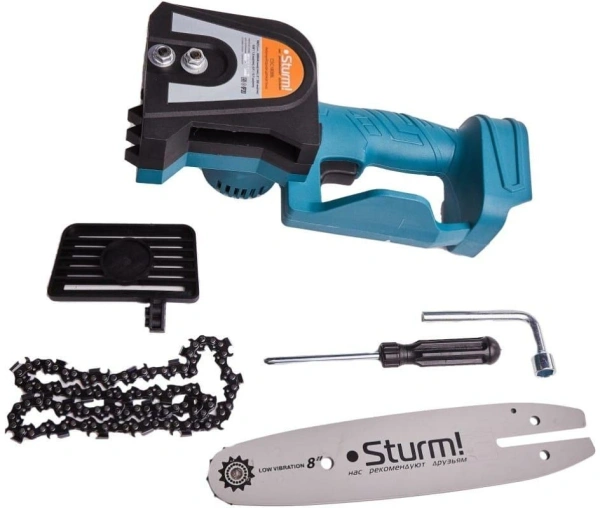 Электрическая цепная пила Sturm! CSC1808BL дл.шины:7.8" (20cm)