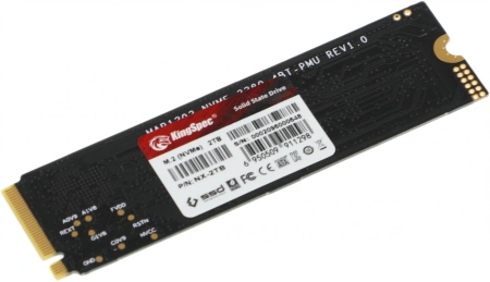 Накопитель SSD Kingspec PCI-E 3.0 x4 2Tb NX-2TB M.2 2280 0.9 DWPD