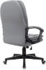 Кресло руководителя Бюрократ CH-868N серый эко.кожа крестов. пластик