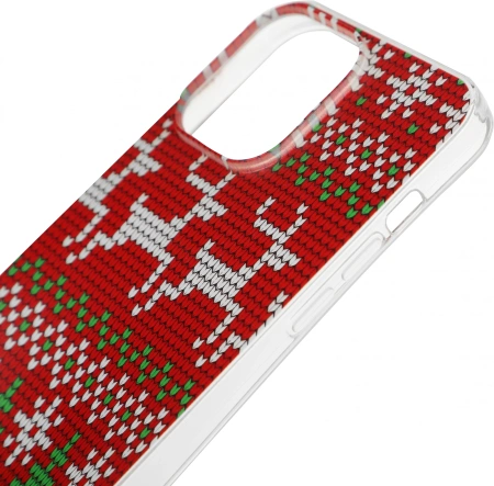 Чехол (клип-кейс) Redline для Apple iPhone 14 Pro Max mObility art прозрачный (УТ000038142)