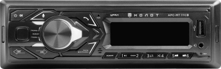 Автомагнитола Ural Молот АРС-МТ 111С 1DIN 4x25Вт (МОЛОТ АРС-МТ 111С)