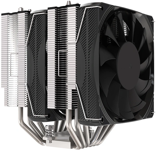 Устройство охлаждения(кулер) GMNG GG-CPC250-1 120x120x25mm Soc-AM5/AM4/1151/1200/2066/1700 черный 4-pin 22-32dB Al+Cu 250W 930gr Ret (GG-CPC250-1-BK)