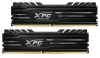 Память DDR4 2x8Gb 3200MHz A-Data AX4U32008G16A-DB10 XPG Gammix D10 RTL Gaming PC4-25600 CL16 DIMM 288-pin 1.35В kit с радиатором Ret