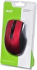 Мышь Acer OMR032 черный/красный оптическая (1600dpi) беспроводная USB (3but)
