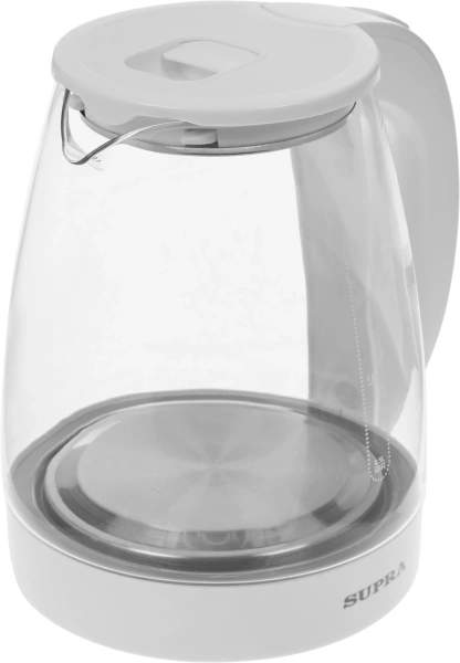 Чайник электрический Supra KES-1891 1.8л. 1500Вт белый (корпус: стекло)