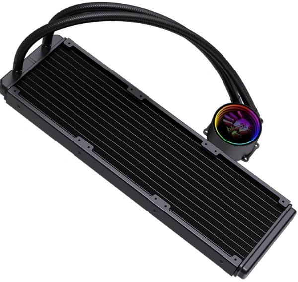 Система водяного охлаждения Bloody BD-LC360ARGB1 ARGB Soc-AM5/AM4/1151/1200/2066/1700 черный 4-pin 22-35dB Al+Cu 300W 1500gr Ret (BD-LC360ARGB1-BK)