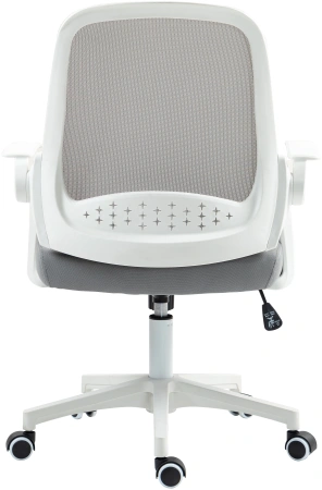 Кресло Cactus CS-WMC212-GY белый/серый сетка/ткань