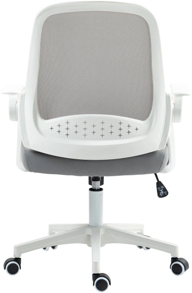 Кресло Cactus CS-WMC212-GY белый/серый сетка/ткань