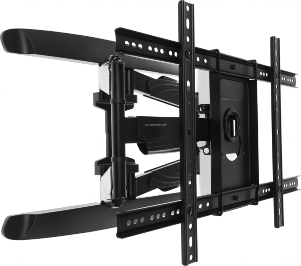 Кронштейн для телевизора Ultramounts UM912 черный 37"-75" макс.45кг настенный поворотно-выдвижной и наклонный