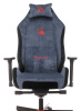 Кресло игровое A4Tech Bloody GC-470 синий с подголов. крестов. металл