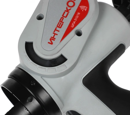 Пистолет для герметика Интерскол ШПА-310/18 аккум. полузакр. для герметиков серый/черный (647.1.0.70