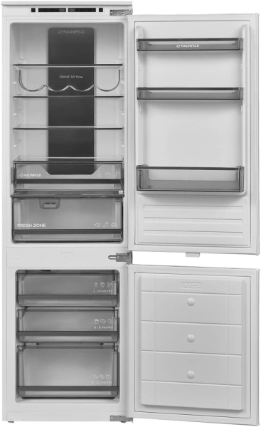Холодильник Maunfeld MBF177NFWHGR Inverter 2-хкамерн. (КА-00024611)