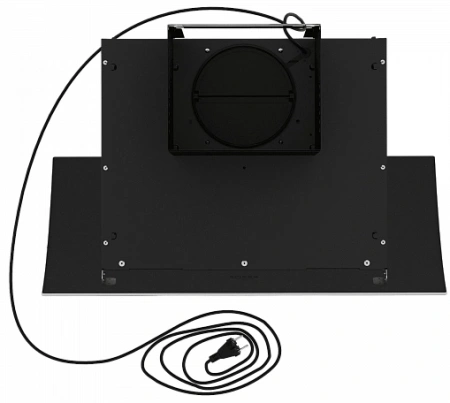 Вытяжка каминная Elikor Wave BK 60 черный управление: сенсорное (1 мотор)