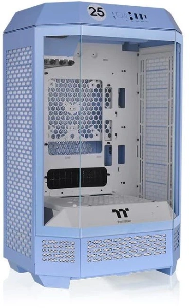 Корпус Thermaltake The Tower 300 Hydrangea голубой без БП miniITX 7x120mm 5x140mm 2xUSB3.0 audio bot