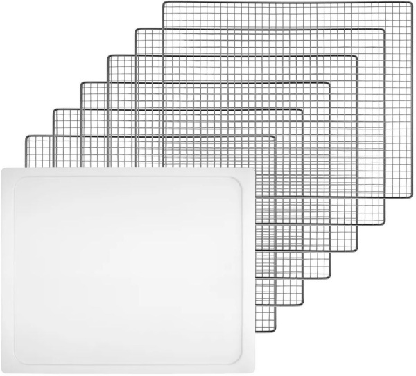 Сушка для фруктов и овощей Kitfort КТ-1920 6под. 800Вт черный