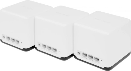 Бесшовный Mesh роутер Mercusys Halo H50G(3-pack) AC1900 10/100/1000BASE-TX белый (упак.:3шт)