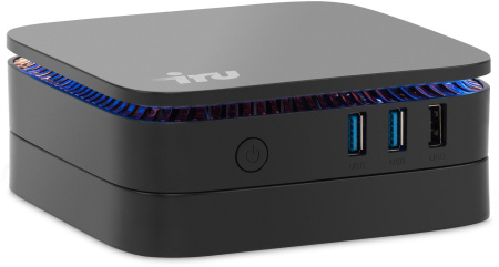 Неттоп IRU 110JLCN Cel N5105/8Gb/SSD256Gb UHDG/W11Pro/черный