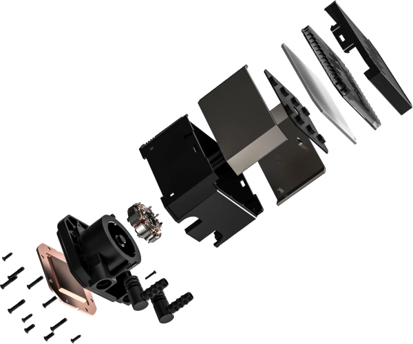 Система водяного охлаждения ID-Cooling DX360 Max Soc-AM5/AM4/1200/1700/1851 черный 4-pin 32.5dB Al+Cu 350W Ret