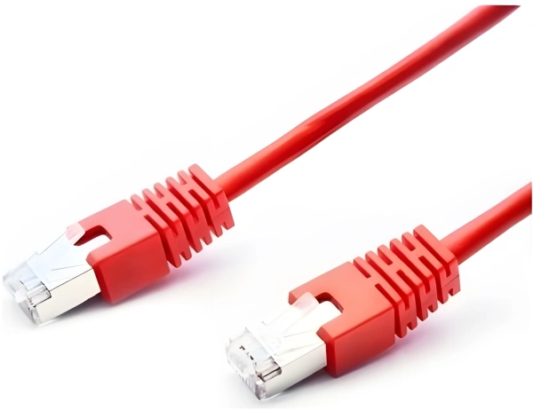 Патч-корд Lanmaster LAN-PC45/S5E-3.0-RD FTP RJ-45 вил.-вилка RJ-45 кат.5E 3м красный LSZH (уп.:1шт)