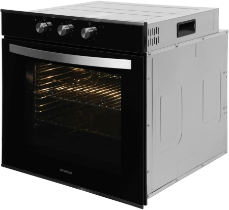 Духовой шкаф Электрический Hyundai HEO 6634 IX серебристый