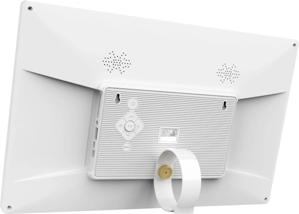 Фоторамка Digma 15.6" PF-1501 IPS 1920x1080 белый пластик ПДУ Видео