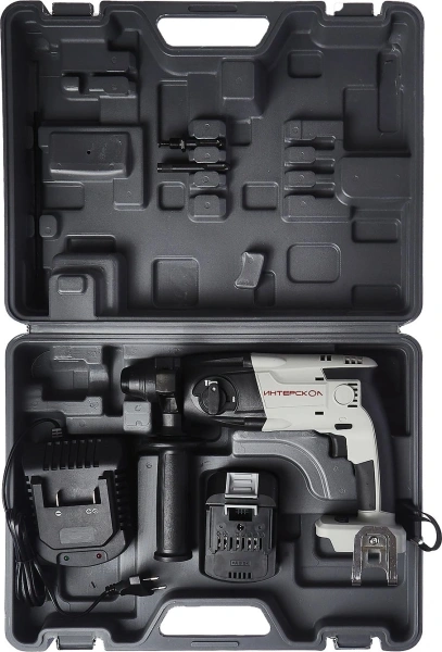 Перфоратор Интерскол ПА-18/18Л2 АПИ патрон:SDS-plus уд.:1.3Дж аккум. (кейс в комплекте)