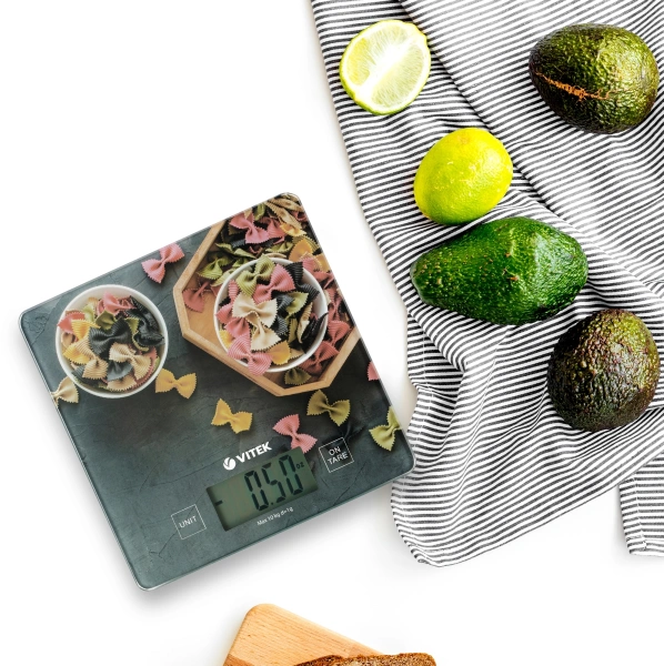 Весы кухонные электронные Vitek VT-8027 макс.вес:10кг рисунок