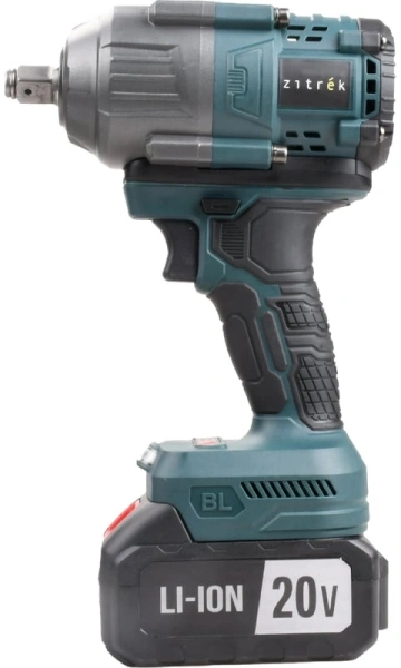 Гайковерт Zitrek Crusher 20 PRO аккум. патрон:квад.1/2" (кейс в комплекте) (085-1020)