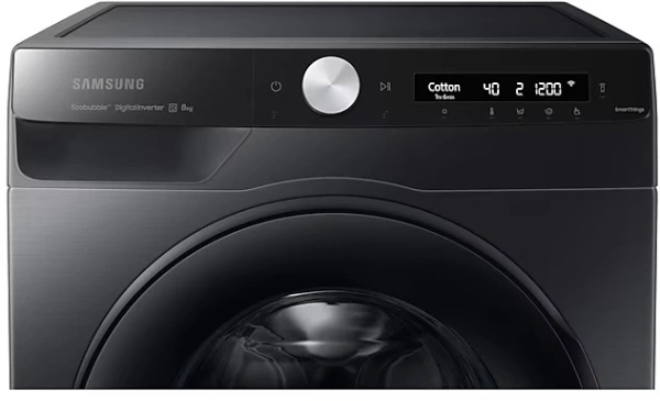 Стиральная машина Samsung WW80AG6S28ABLP класс: A загр.фронтальная макс.:8кг серый инвертер