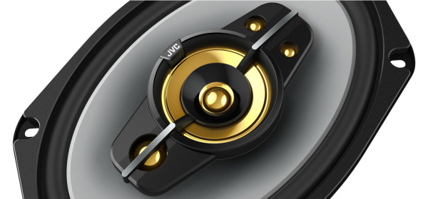 Колонки автомобильные JVC CS-DR695HP 800Вт 85дБ 4Ом 15x23см (6x9дюйм) (ком.:2кол.) коаксиальные пятиполосные