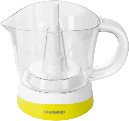 Соковыжималка цитрусовая Starwind SJ 1121 30Вт рез.сок.:700мл. желтый/прозрачный