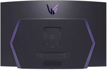 Монитор LG 44.5" (113.03см) 45GS95QE-B OLED WQ чер HDMI DP USB M/M HAS Piv 1000cd Ex Cur