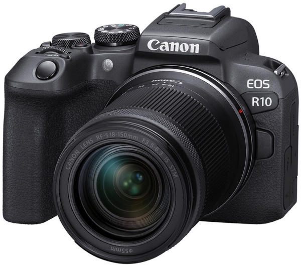 Фотоаппарат Canon EOS R10 черный 24.1Mpix 2.95" 2160p WiFi RF-S 18-150/3.5-6.3 IS STM LP-E17