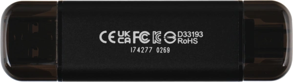 Накопитель SSD Transcend USB-C 2TB TS2TESD310C серый USB-A