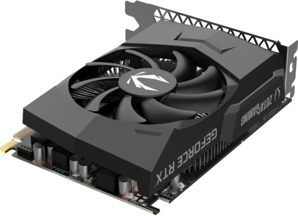 Видеокарта Zotac PCI-E 4.0 RTX 3050 SOLO NVIDIA GeForce RTX 3050 6Gb 96bit GDDR6 1470/14000 HDMIx1 DPx3 HDCP Ret