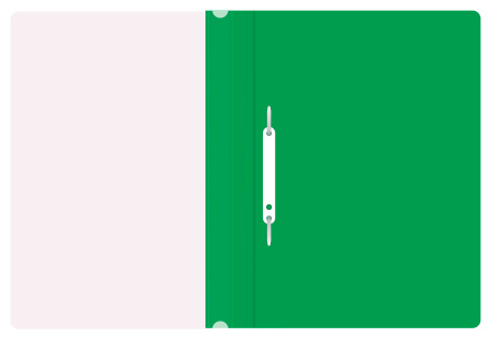 Папка-скоросшиватель Buro -PSE20BU/GRN A4 прозрач.верх.лист пластик зеленый 0.11/0.13