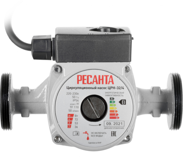 Насос циркуляционный Ресанта ЦРН-32/4 72Вт 3000л/час (77/7/3)