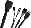 Корпус Azza Cast черный без БП ATX 1x140mm 2xUSB3.0 audio