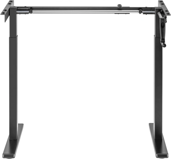 Подстолье Cactus CS-MDF-BK черный каркас черный 70x118x133см