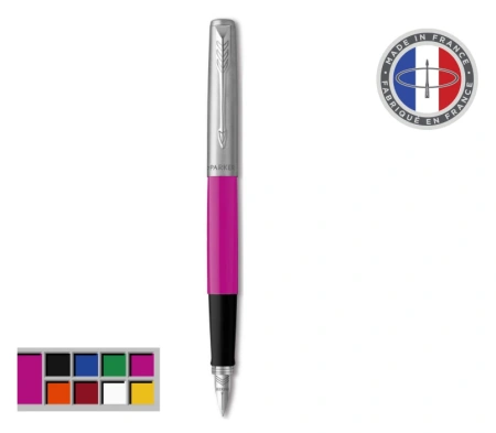 Ручка перьев. Parker Jotter Originals F60 (2096860) Magenta M сталь нержавеющая блистер